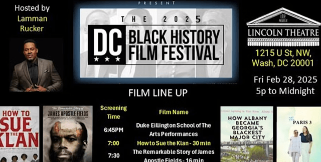 DC Black History Film Festival